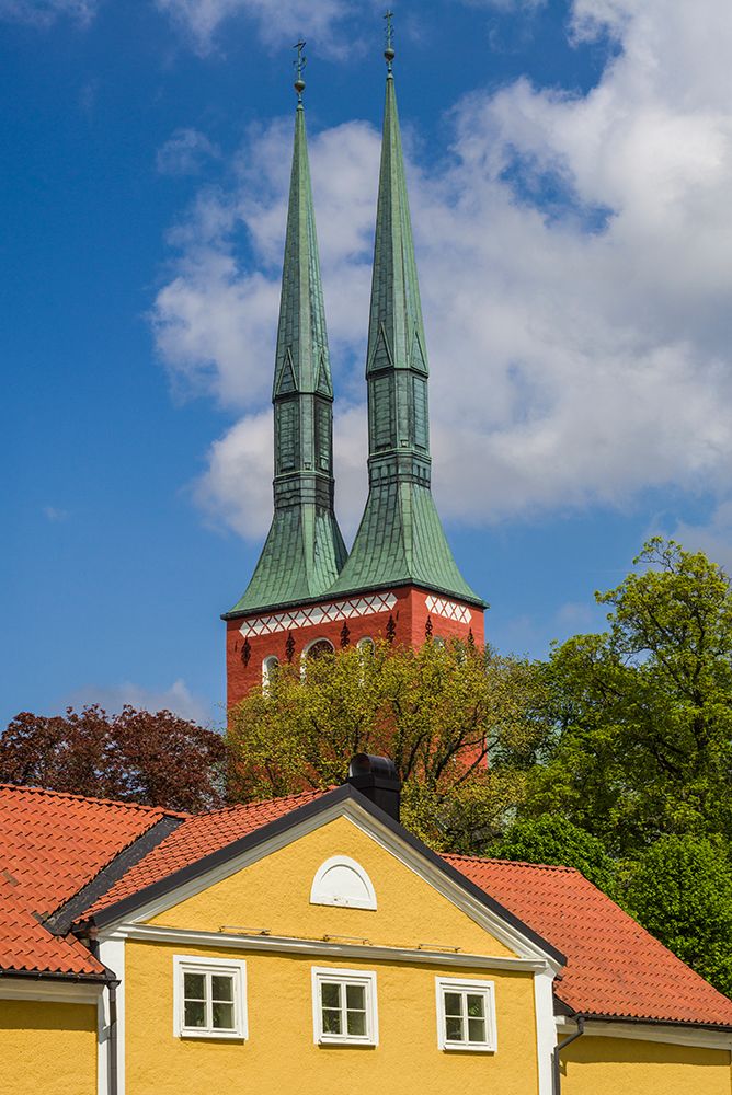Sweden-Vaxjo-Vaxjo church-exterior